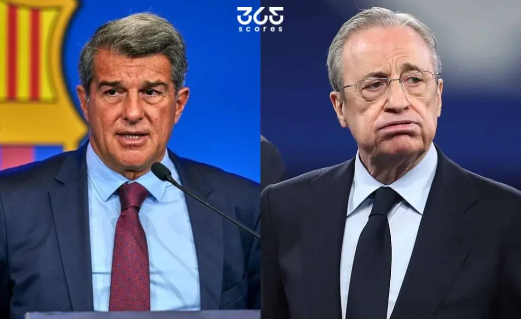 فلورينتينو بيريز - خوان لابورتا - ريال مدريد وبرشلونة
