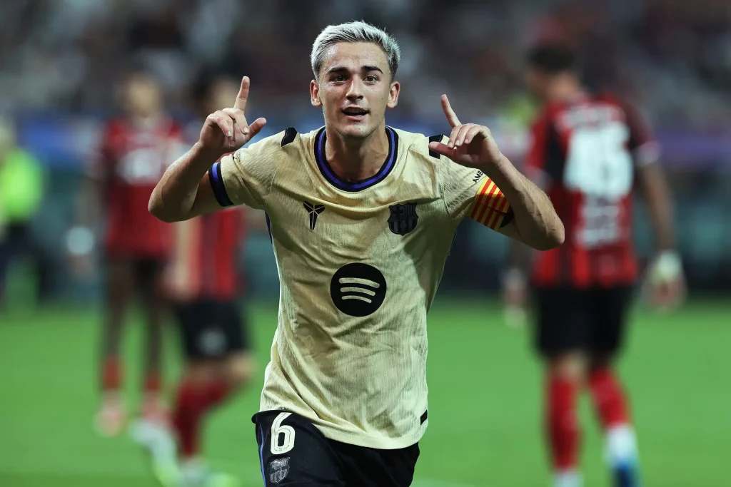جافي - لاعب برشلونة ومنتخب إسبانيا.. (المصدر:Gettyimages)