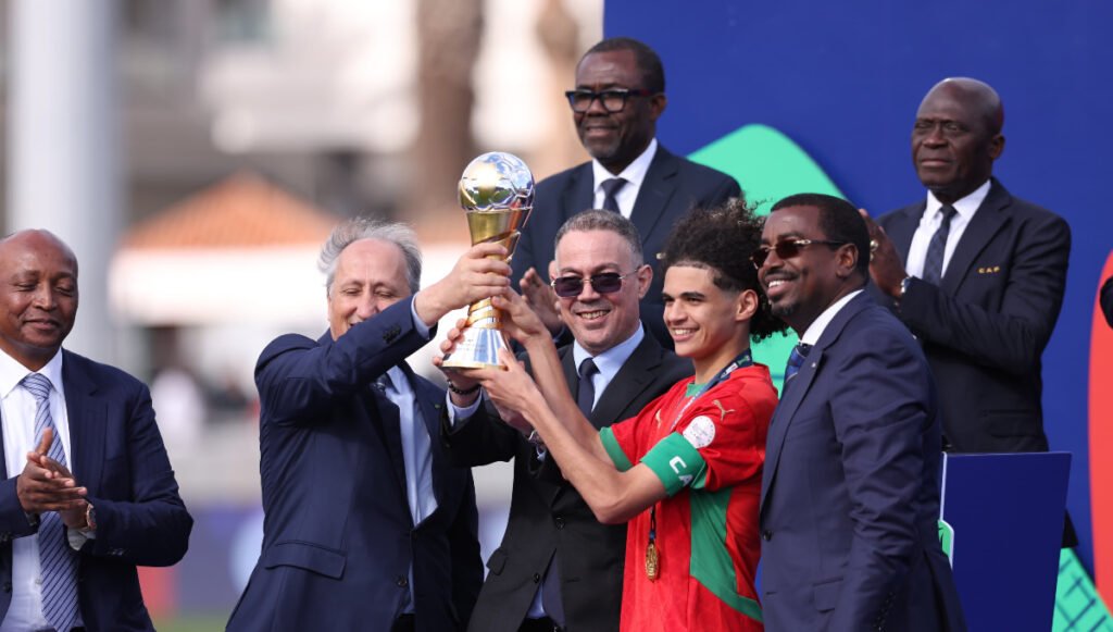 فوزي لقجع - منتخب المغرب (تصوير عمر الناصري)