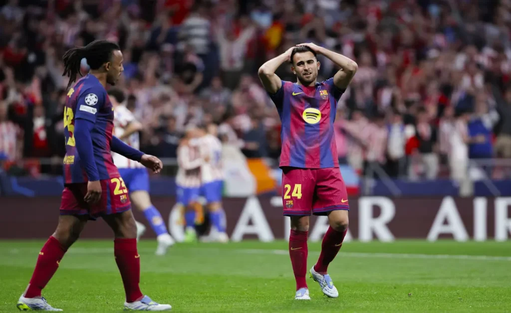 إريك جارسيا - جول كوندي - برشلونة