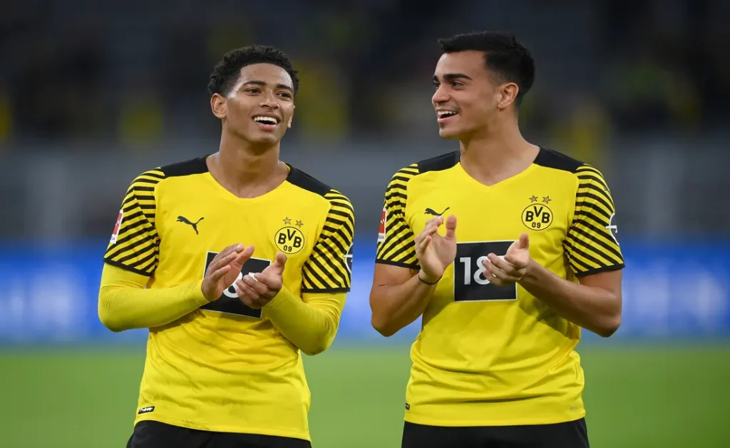 رينيير - جود بيلينجهام - بوروسيا دورتموند - المصدر (Getty images)
